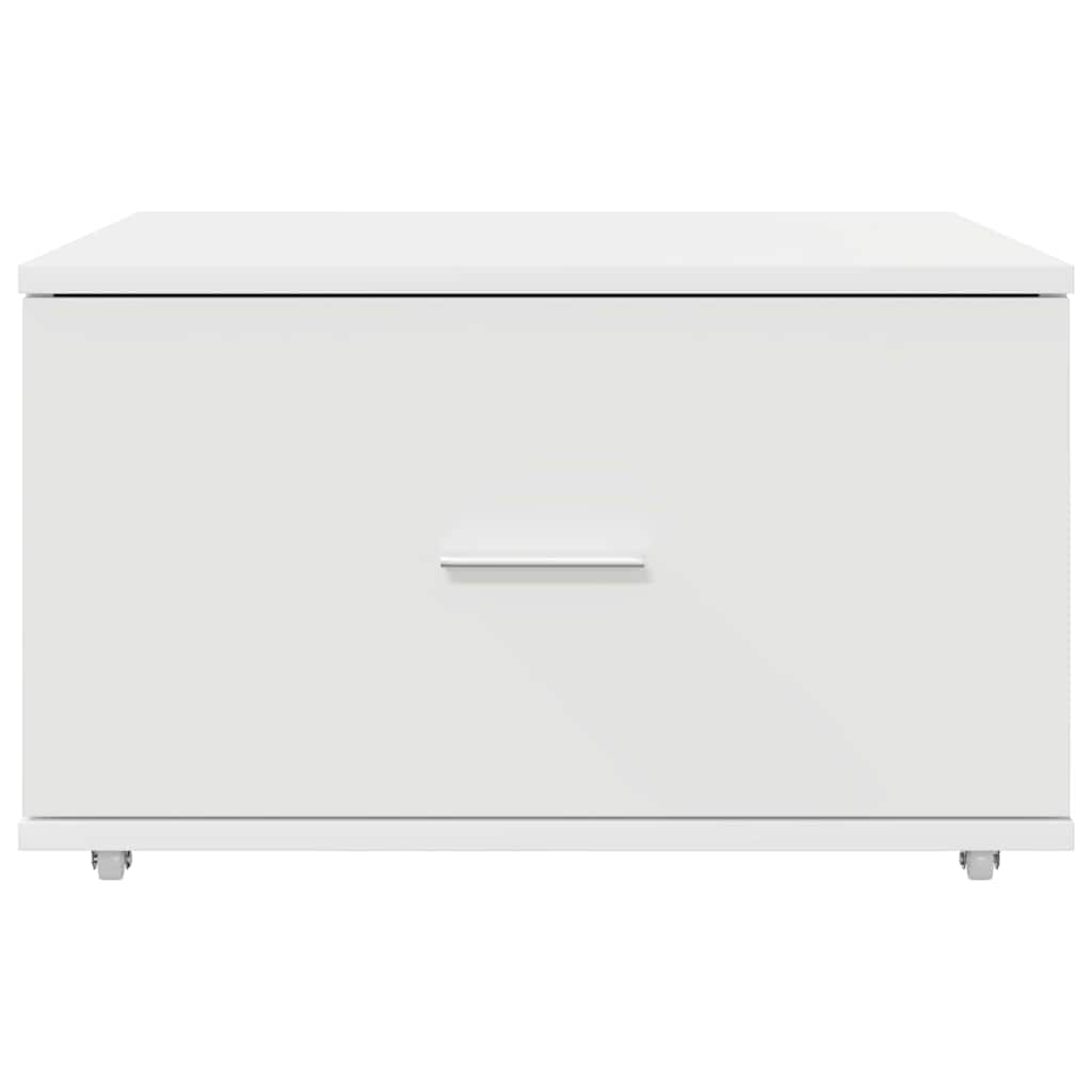 vidaXL Ντουλάπι με Συρτάρια 55 x 45 x 31 εκ Λευκό