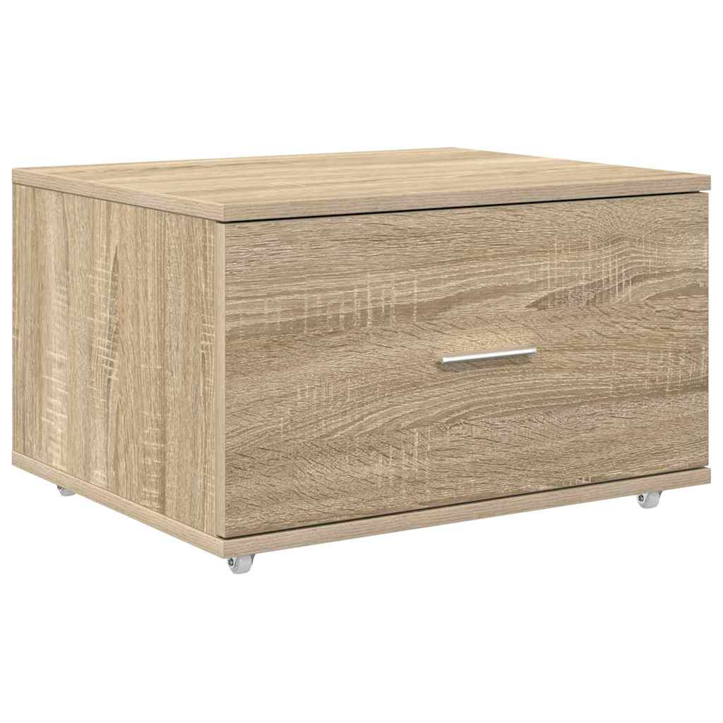 vidaXL Ντουλάπι με Συρτάρια 55 x 45 x 31 εκ Δρύς Sonoma