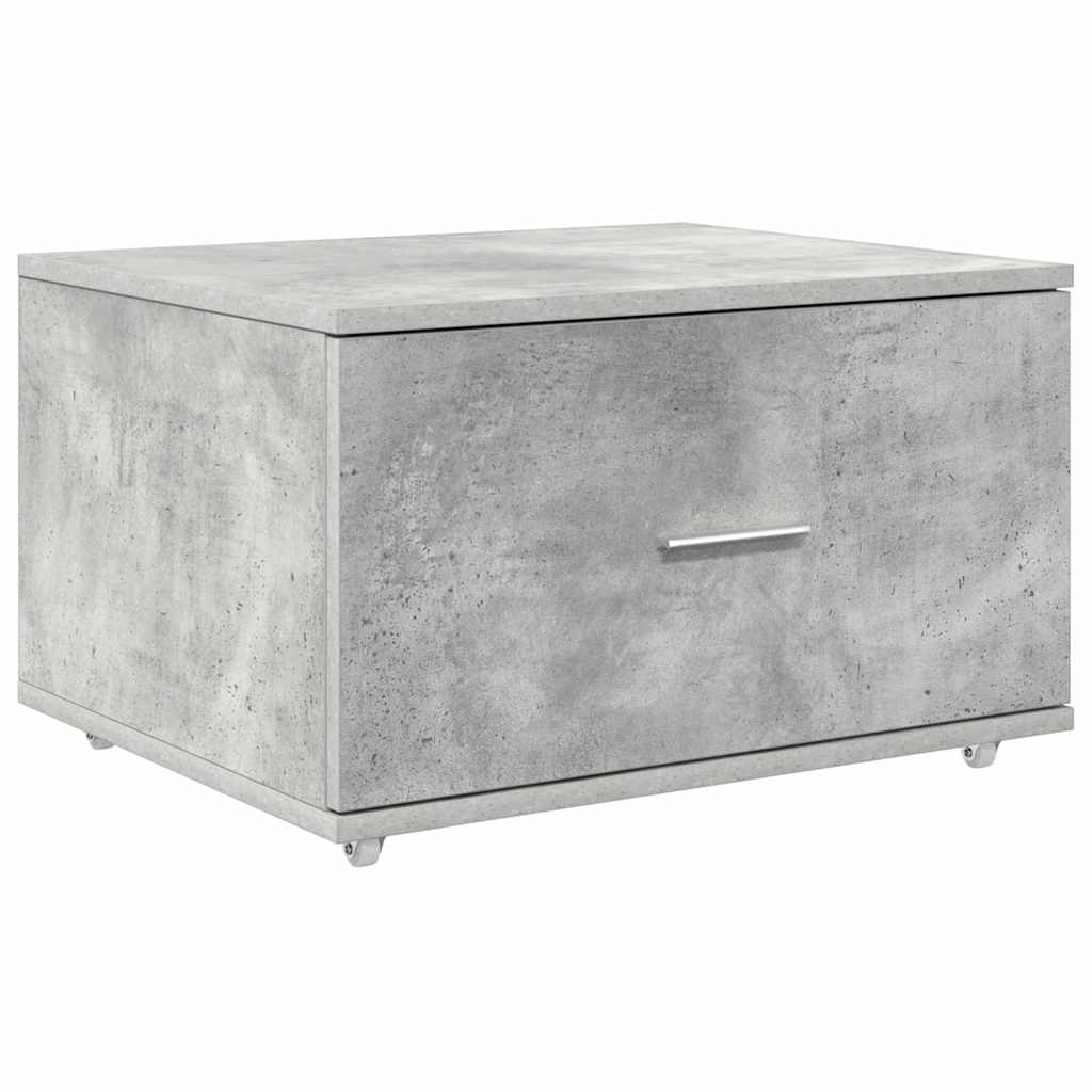 vidaXL Ντουλάπι με Συρτάρια 55 x 45 x 31 εκ Σκυρόδεμα Γκρι