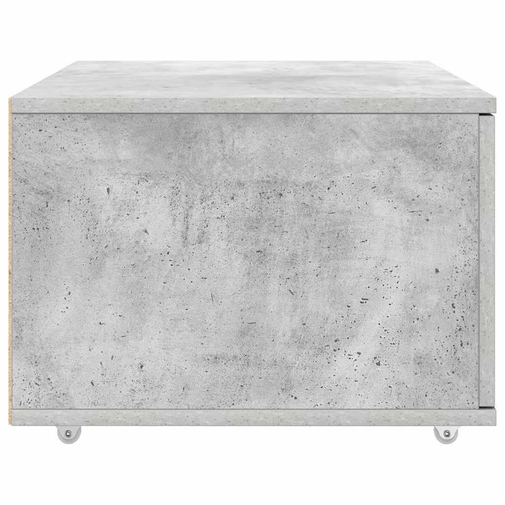 vidaXL Ντουλάπι με Συρτάρια 55 x 45 x 31 εκ Σκυρόδεμα Γκρι