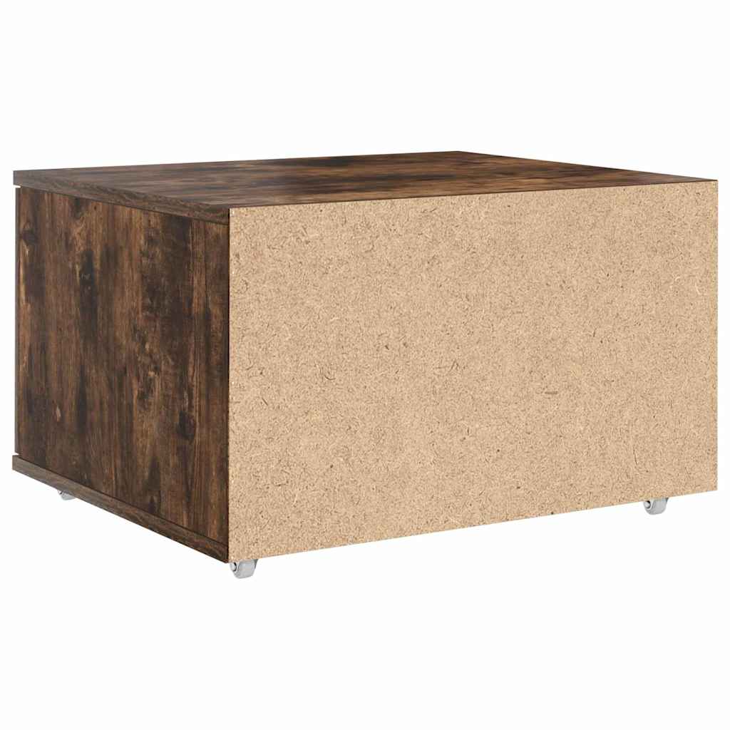 vidaXL Ντουλάπι με Συρτάρια 55 x 45 x 31 εκ Καπνιστό Δρύς