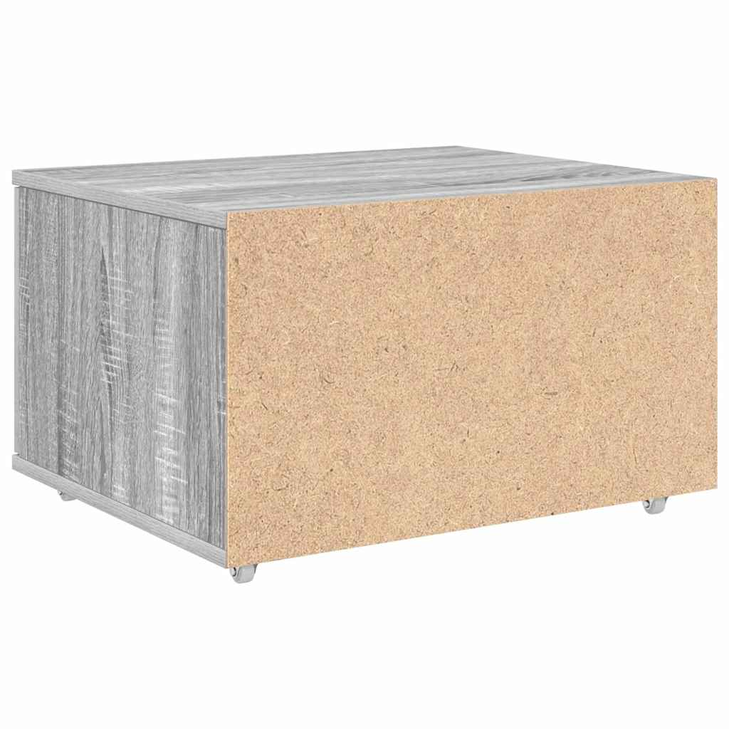 vidaXL Ντουλάπι με Συρτάρια 55 x 45 x 31 εκ Γκρίζο Σονομα