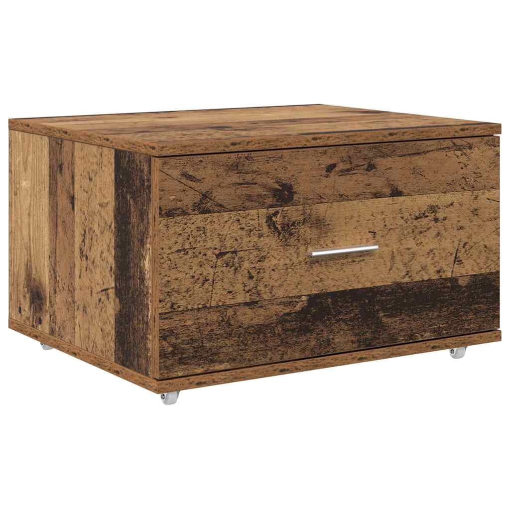 vidaXL Ντουλάπι με Συρτάρια 55 x 45 x 31 εκ Παλιό ξύλο