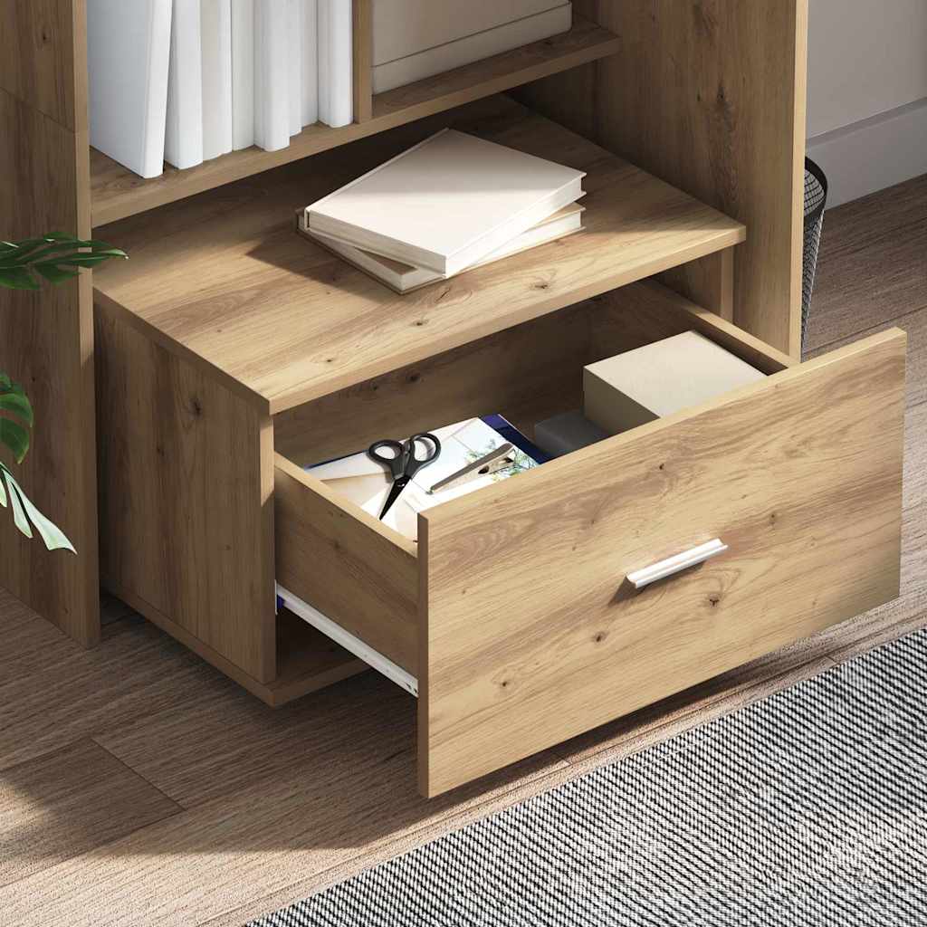 vidaXL Ντουλάπι με Συρτάρια 55 x 45 x 31 εκ Artisan Oak