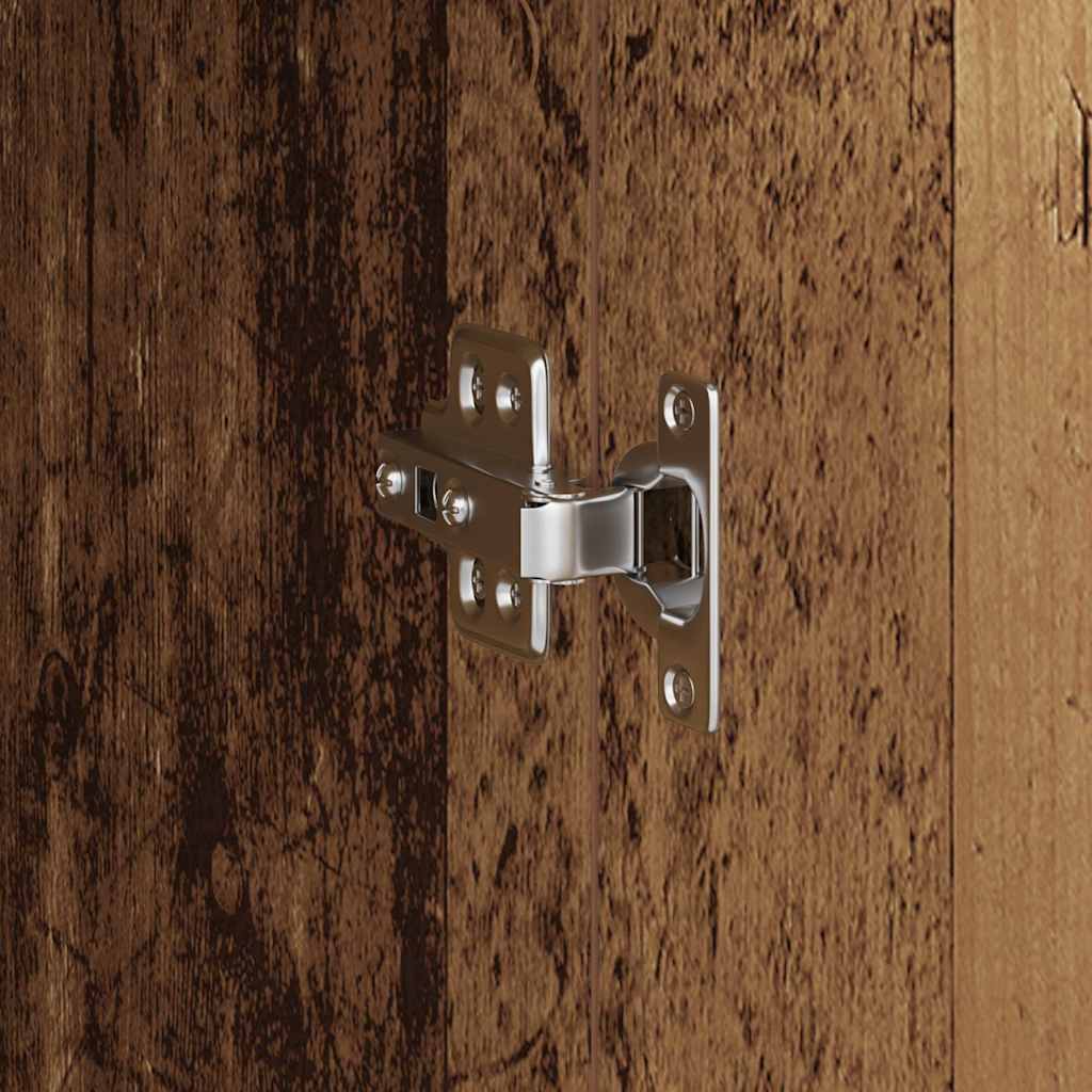 vidaXL Ψηλό Ντουλάπι Παλαιό ξύλο 35 x 39 x 168 εκ Επεξεργασμένο ξύλο