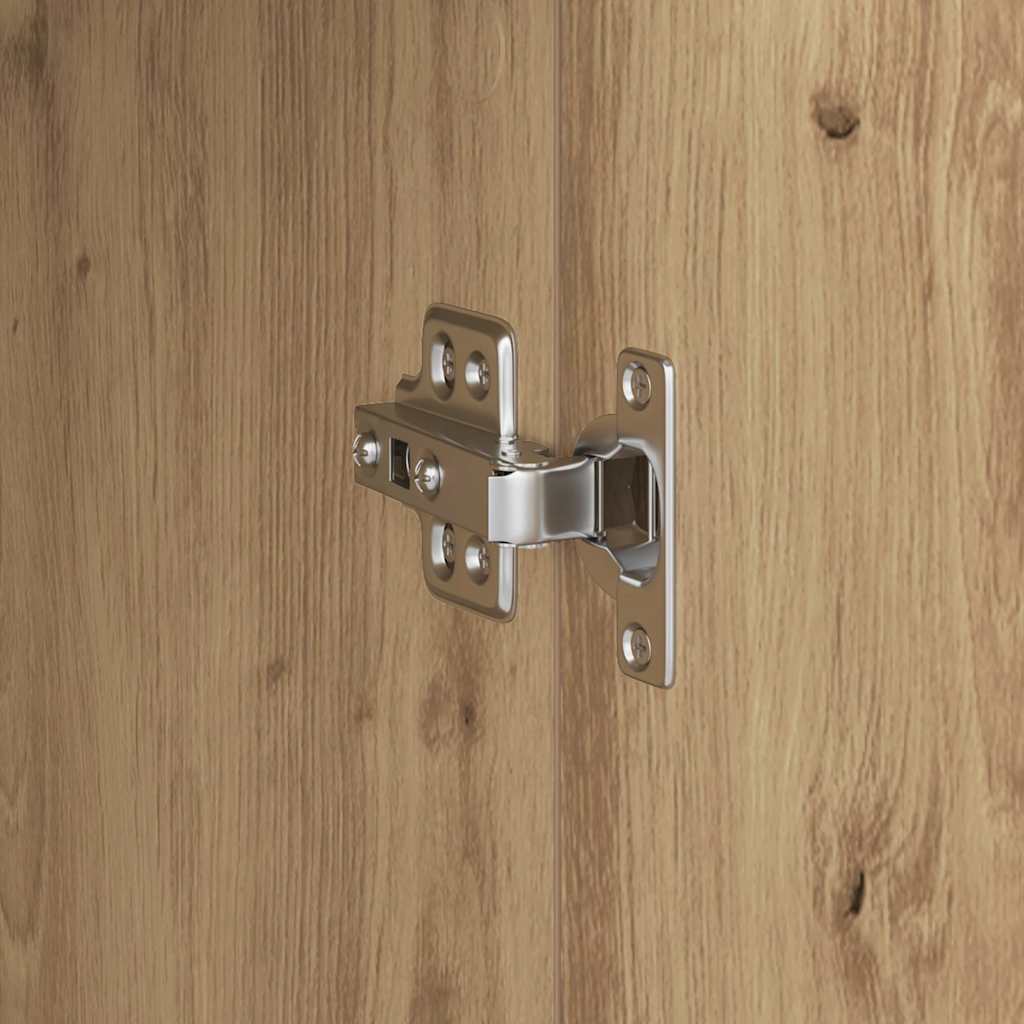 vidaXL Ψηλό Ντουλάπι artisan δρυς 35 x 39 x 168 εκ Επεξεργασμένο ξύλο