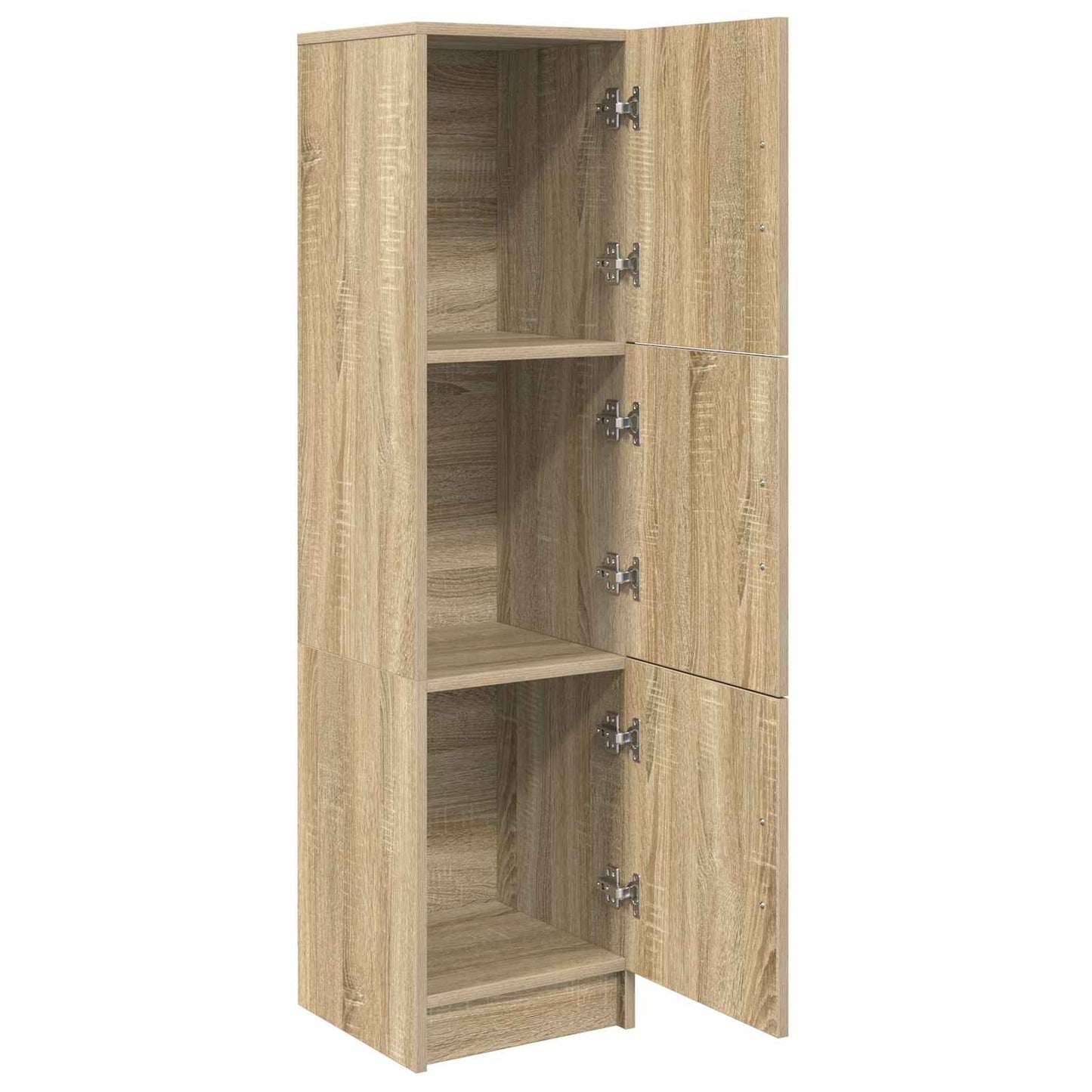 vidaXL Highboard Δρύς Sonoma 31.5 x 32 x 122.5 εκ