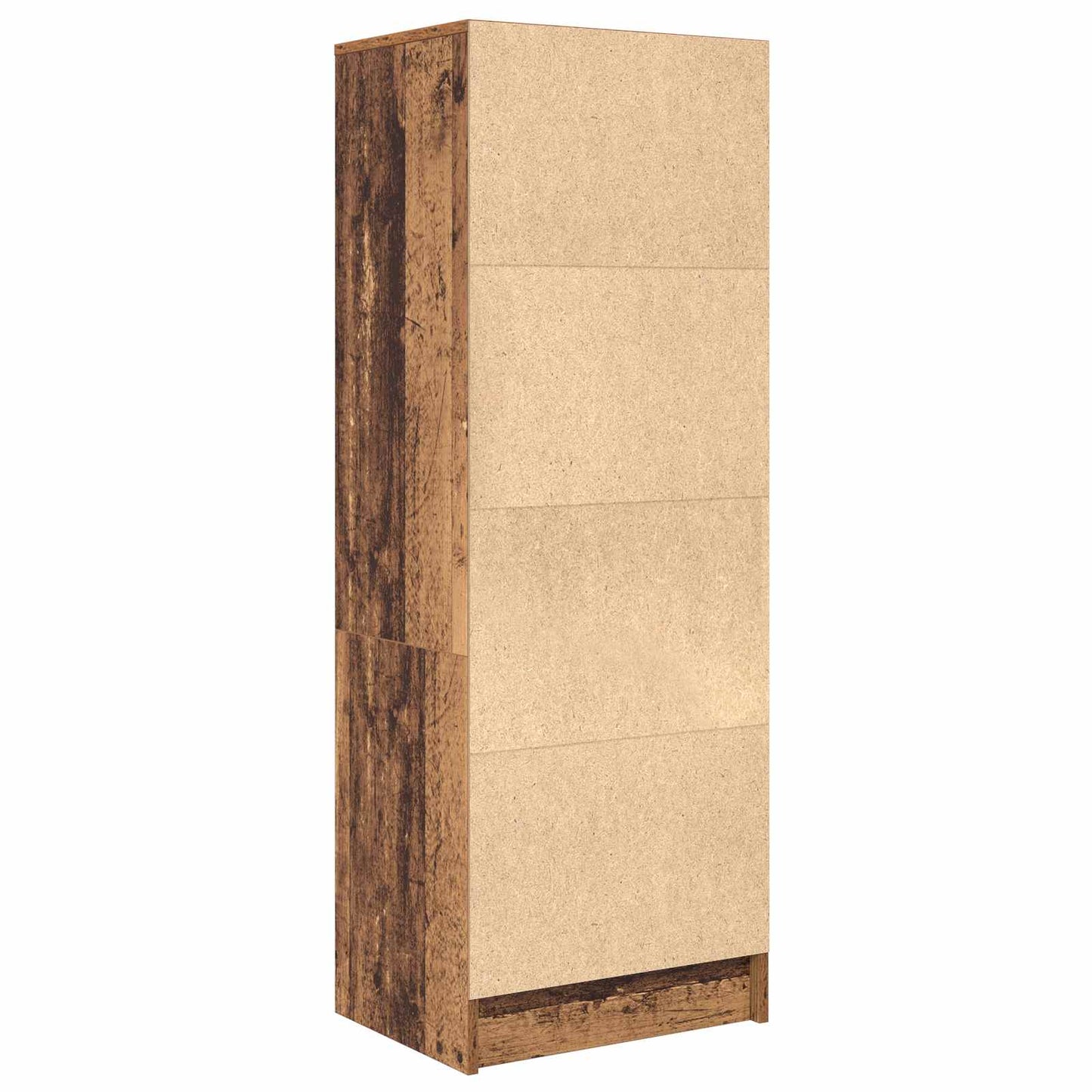 vidaXL Highboard με συρτάρι Παλιό ξύλο 45,5 x 34 x 127 εκ