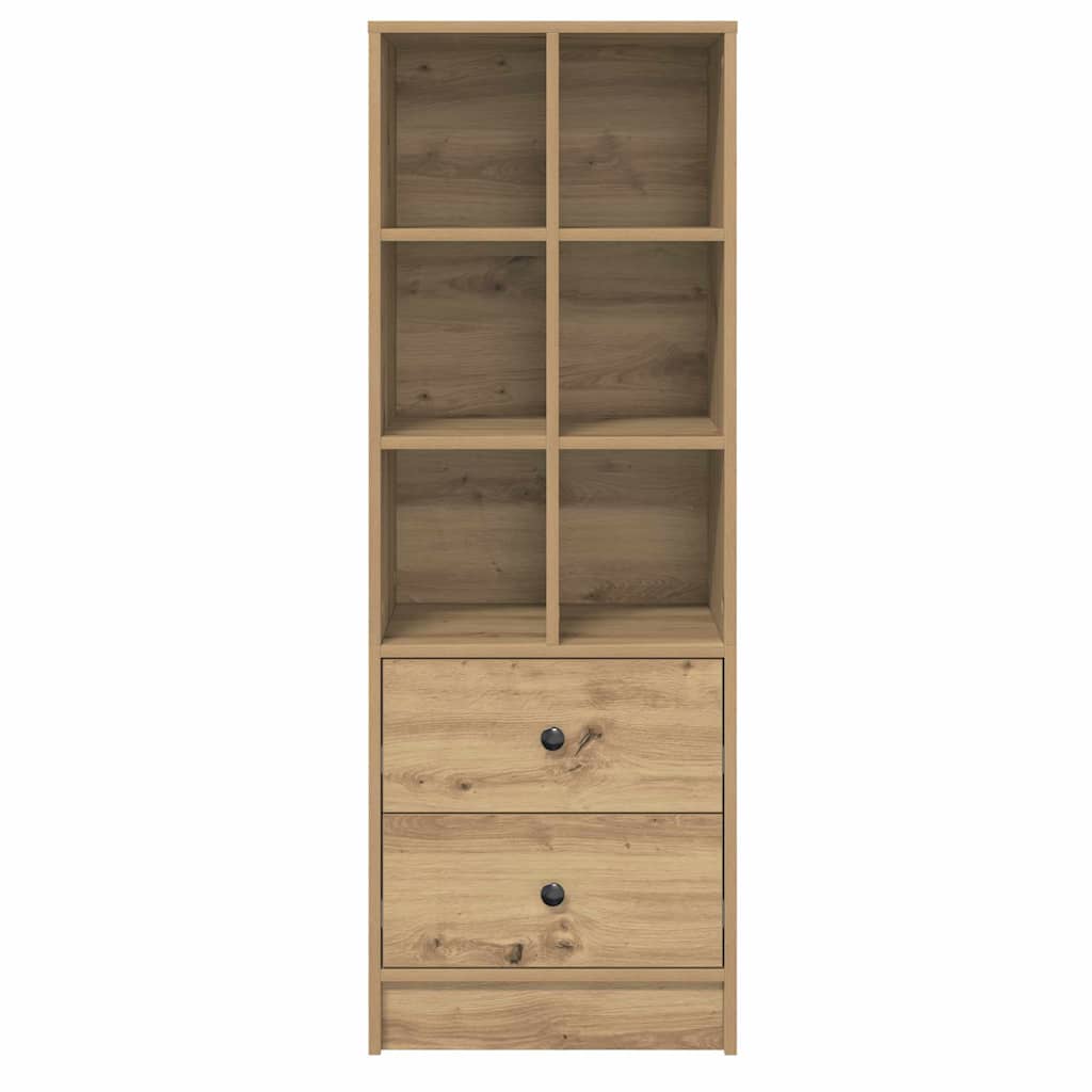 vidaXL Highboard artisan δρυς 45.5 x 34 x 127 εκ Επεξεργασμένο ξύλο