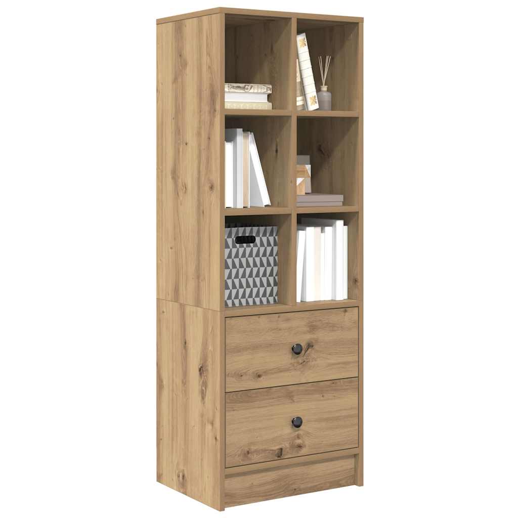 vidaXL Highboard artisan δρυς 45.5 x 34 x 127 εκ Επεξεργασμένο ξύλο