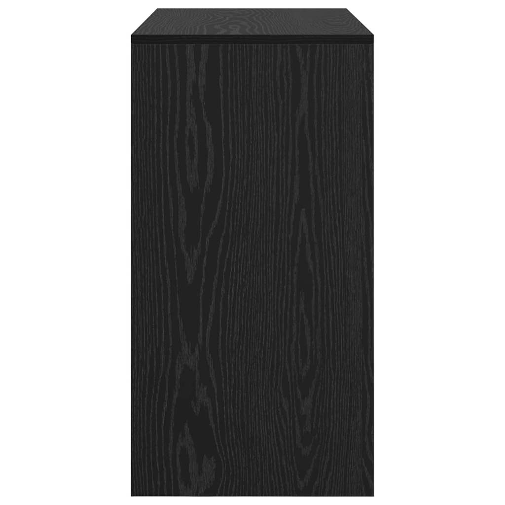 vidaXL Γραφείο Άλλο Μαύρη δρυς 90 x 40 x 76 εκ. Επεξεργασμένο ξύλο