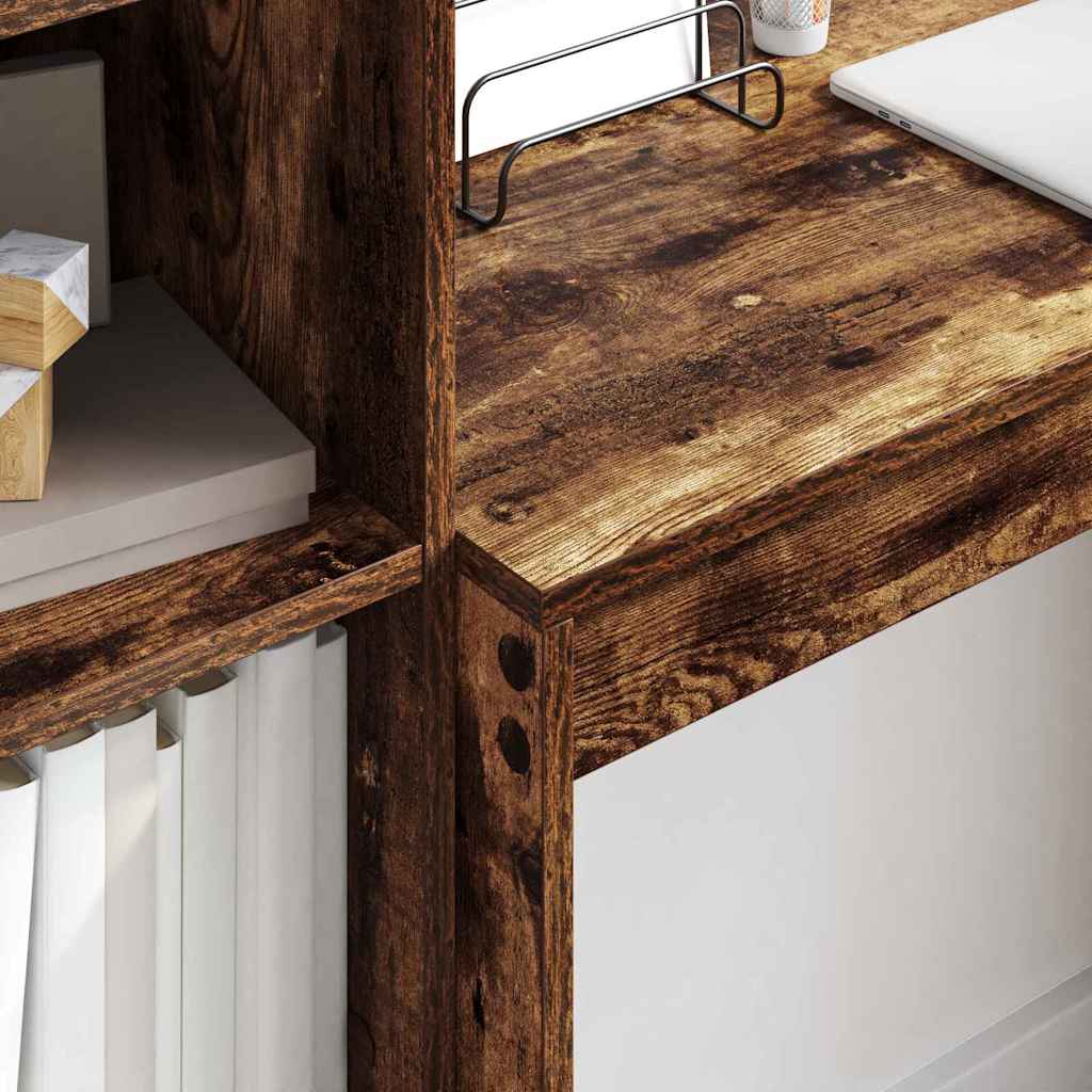 vidaXL Γραφείο Άλλο Καπνιστή δρυς 90 x 40 x 76 εκ. Επεξεργασμένο ξύλο