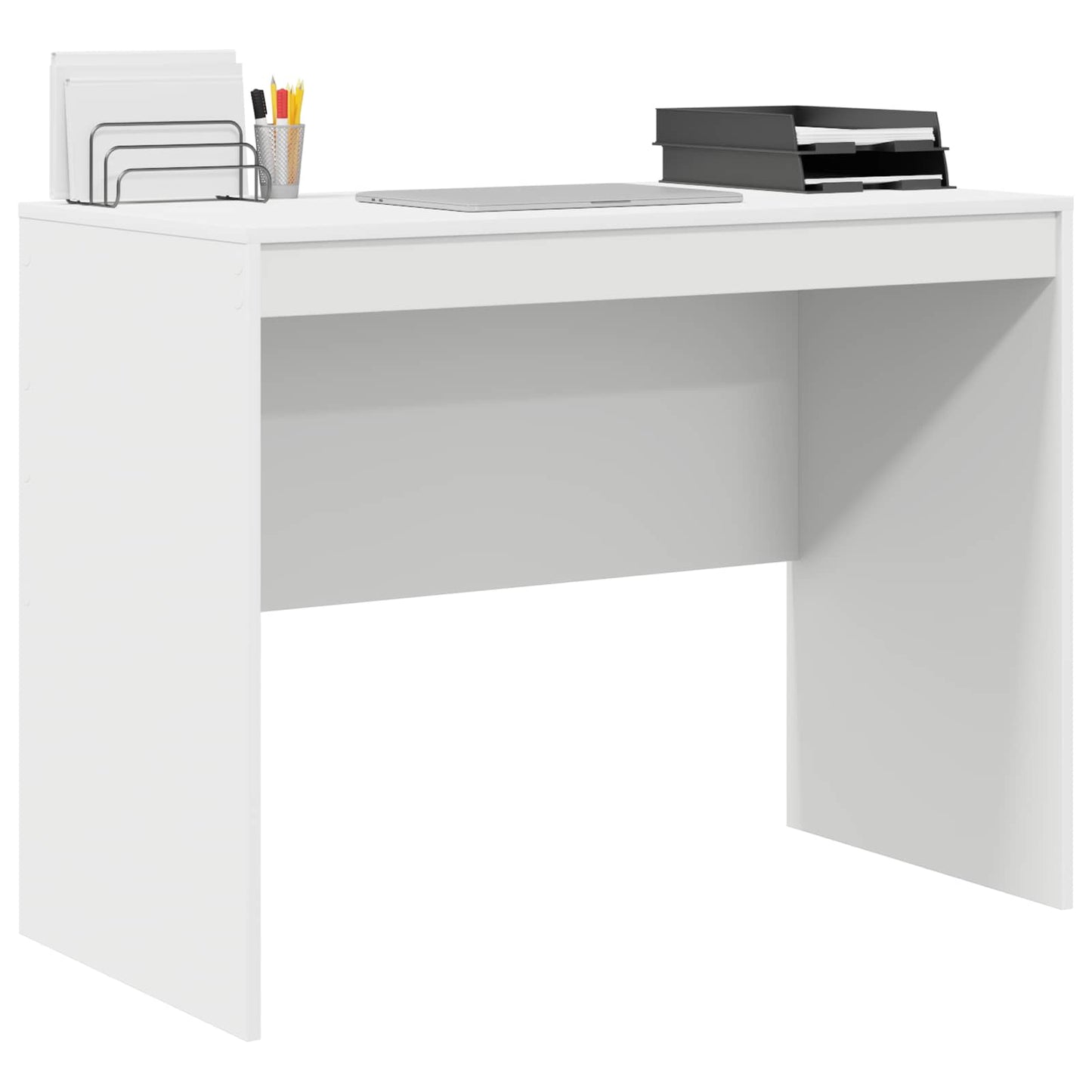 vidaXL Γραφείο Λευκό 100 x 50 x 76 εκ.