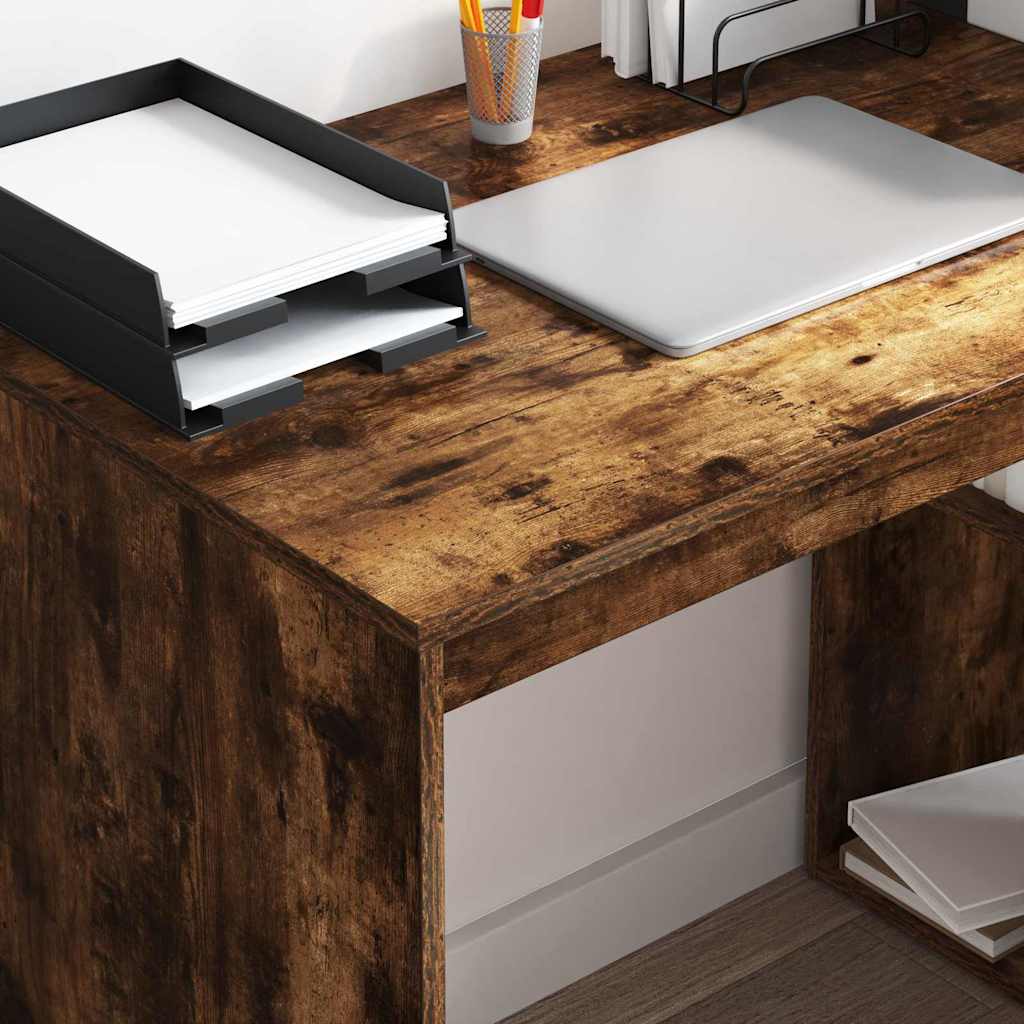 vidaXL Γραφείο Καπνιστή δρυς 108 x 55 x 103.5 εκ Επεξεργασμένο ξύλο