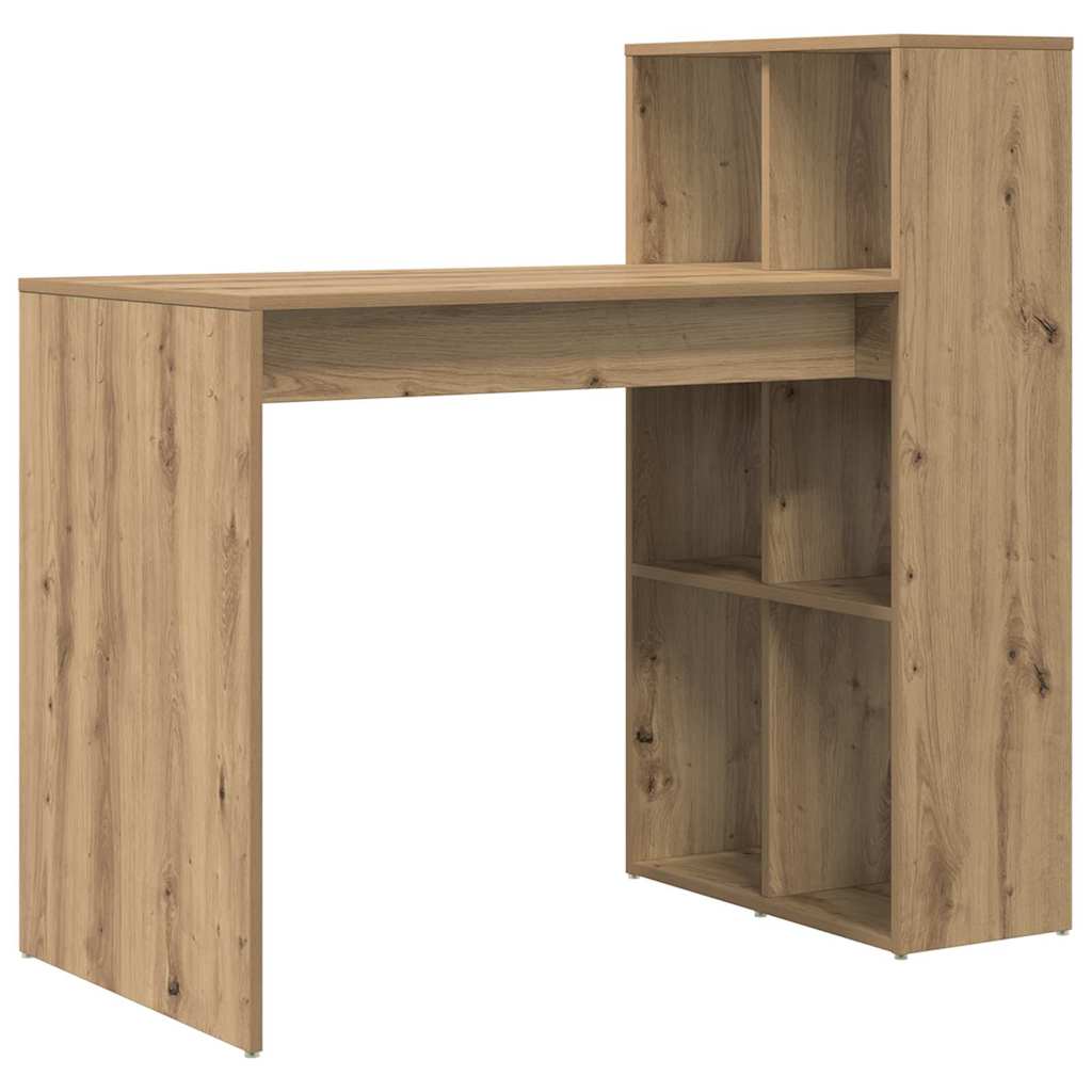 vidaXL Γραφείο Artisan Oak 108 x 55 x 103.5 εκ Επεξεργασμένο ξύλο