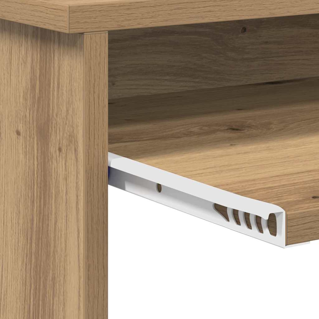 vidaXL Γραφείο Artisan Oak 106 x 40 x 88.5 εκ Επεξεργασμένο ξύλο