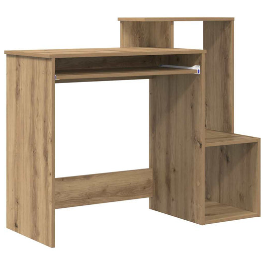 vidaXL Γραφείο Artisan Oak 106 x 40 x 88.5 εκ Επεξεργασμένο ξύλο