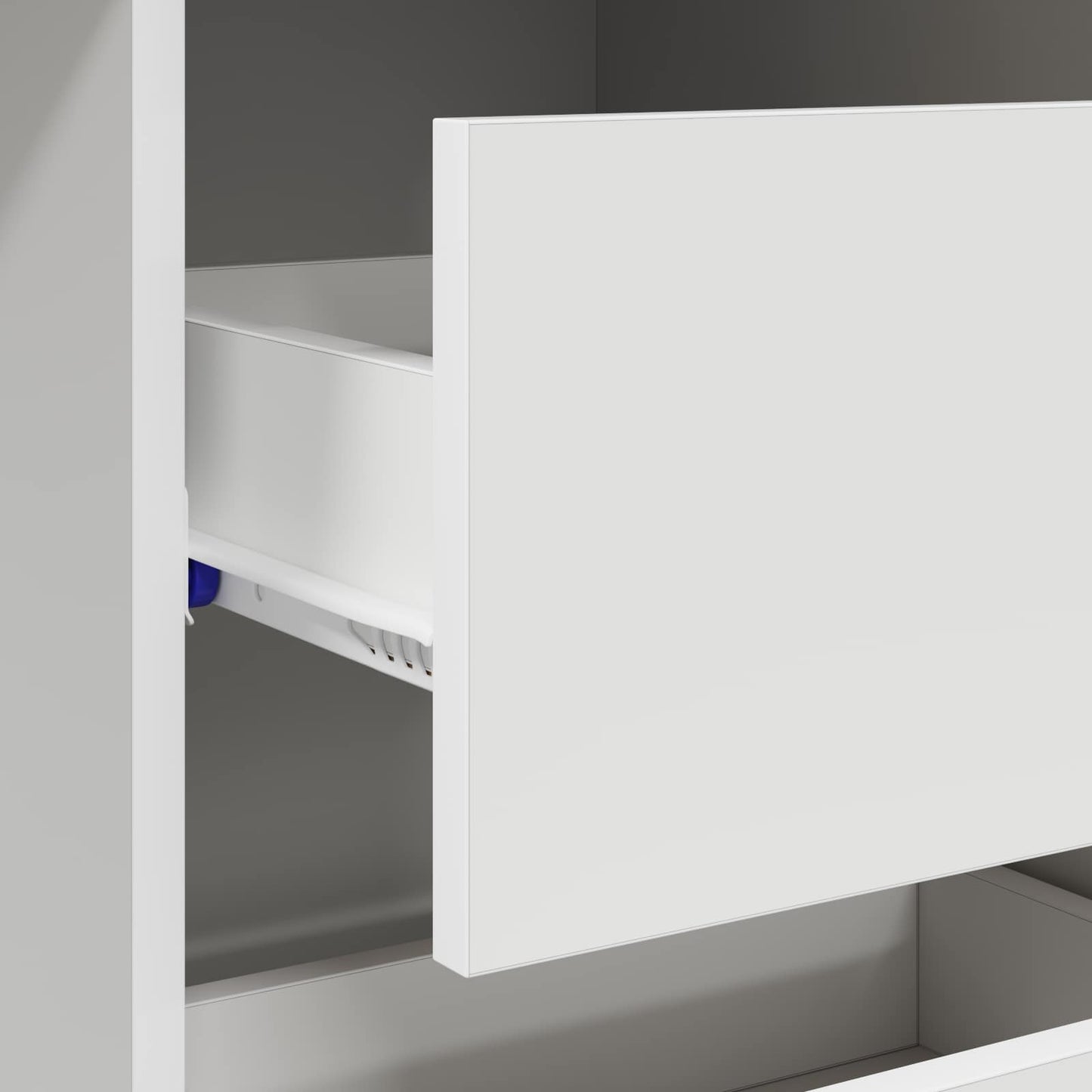 vidaXL Γραφείο Λευκό Επεξεργασμένο Ξύλο 90 x 37.5 x 75 εκ