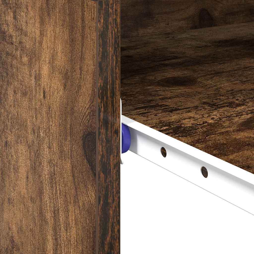 vidaXL Γραφείο Καπνιστή δρυς 77,5 x 43 x 79 εκ Επεξεργασμένο ξύλο