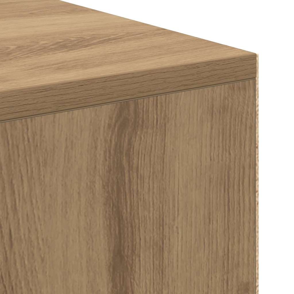 vidaXL Γραφείο artisan δρυς 102 x 50 x 75 εκ Επεξεργασμένο ξύλο