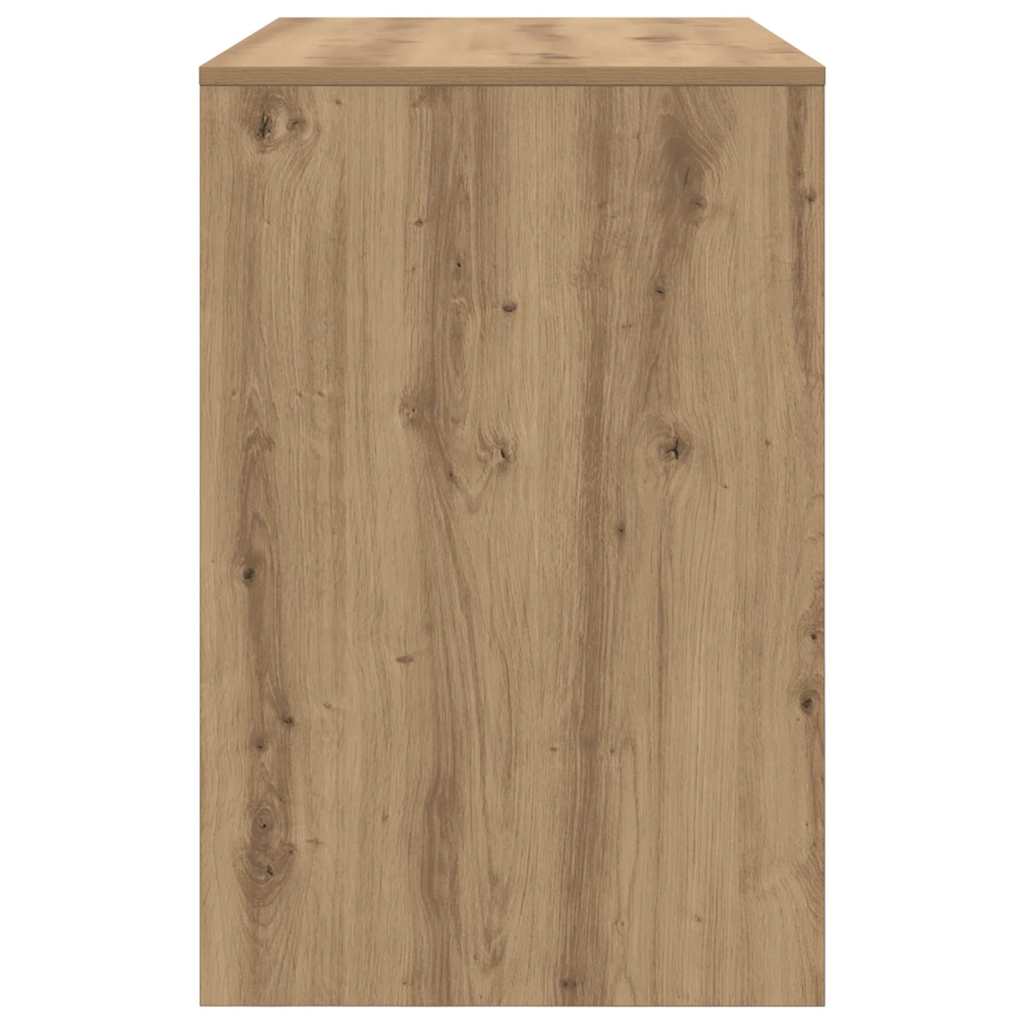 vidaXL Γραφείο artisan δρυς 102 x 50 x 75 εκ Επεξεργασμένο ξύλο