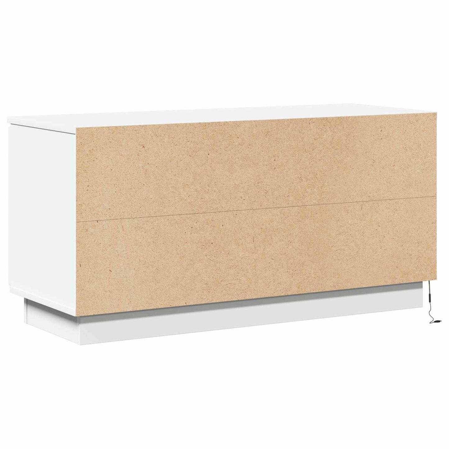 vidaXL Ντουλάπι TV 100 x 38 x 49 εκ. Λευκό Επεξεργασμένο Ξύλο