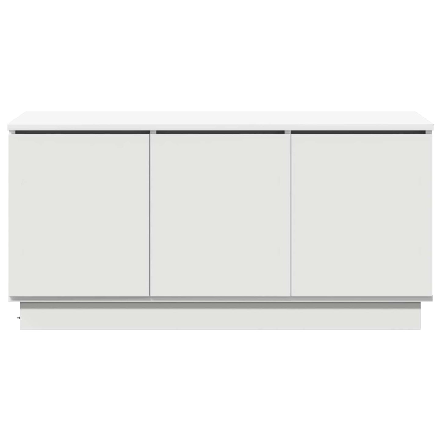 vidaXL Ντουλάπι TV 100 x 38 x 49 εκ. Λευκό Επεξεργασμένο Ξύλο