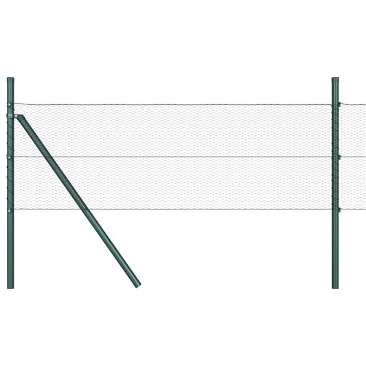 Φράχτης Εξαγώνου vidaXL Γκρι 0.8x50 μ Ατσάλι