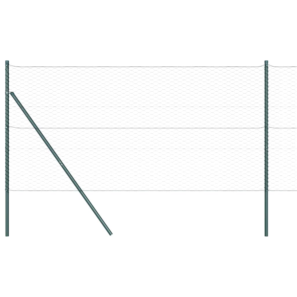 vidaXL Φράχτης Γκρίζος 1.2x100 μ Ατσάλι