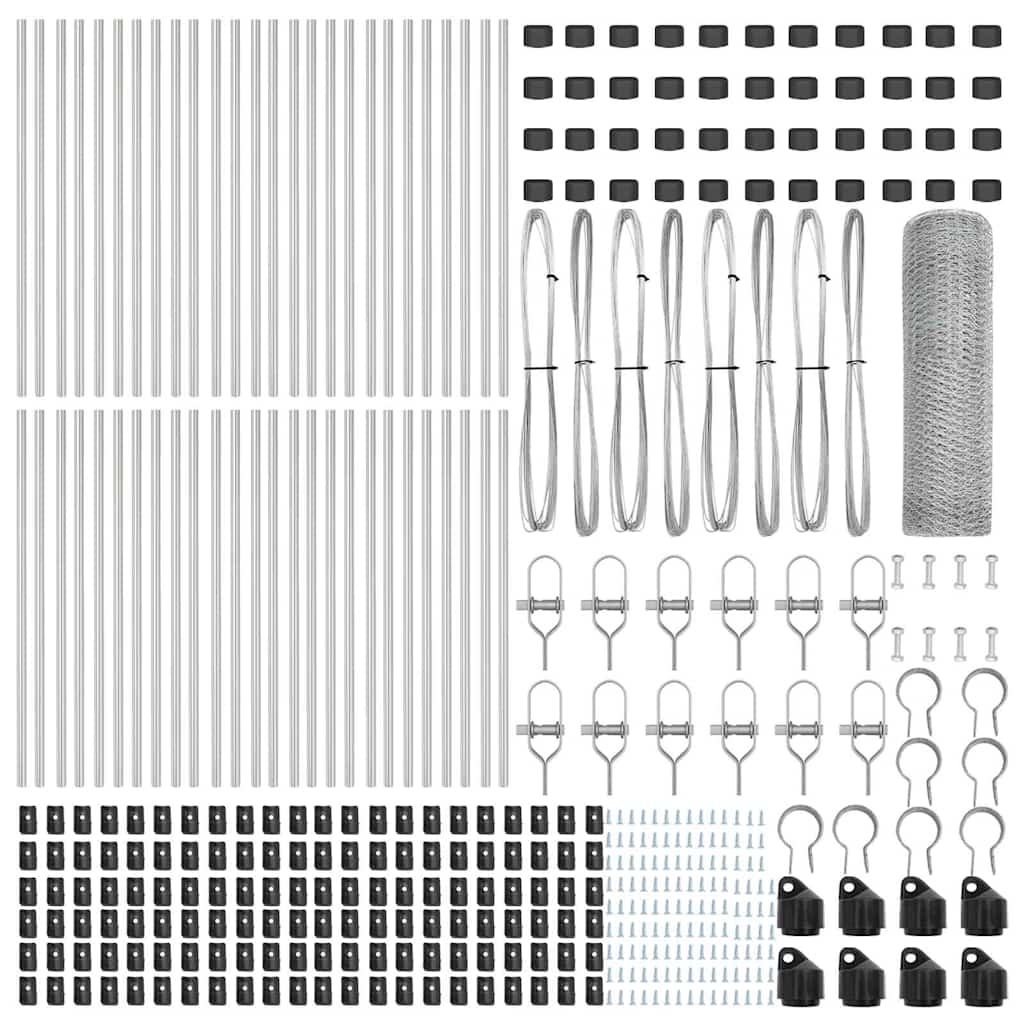 φράχτης Hexagon 0.6x100 μ Γαλβανισμένο Ατσάλι