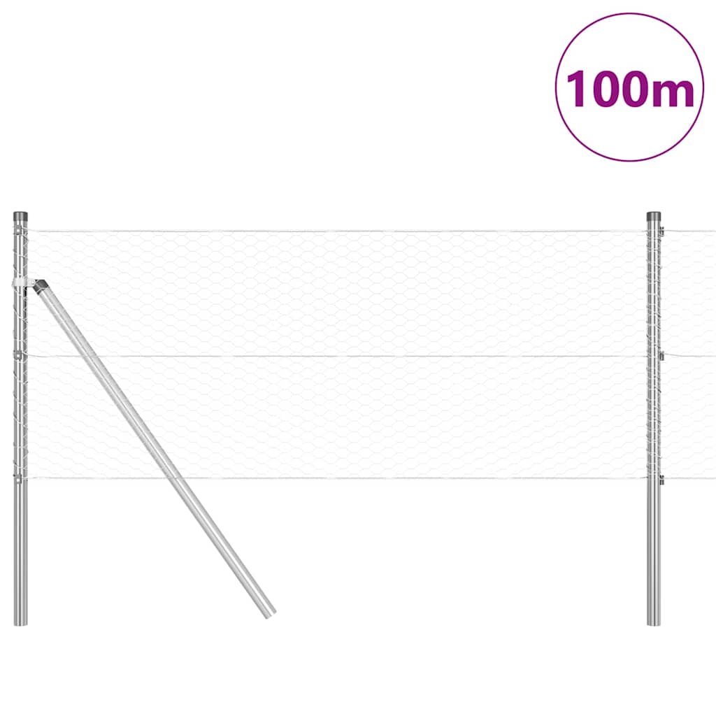 φράχτης Hexagon 0.6x100 μ Γαλβανισμένο Ατσάλι