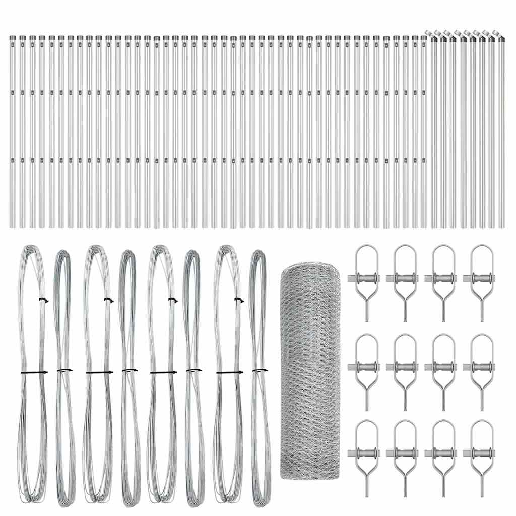 Περίφραξη Hexagon 0.8x100 μ Γαλβανισμένος Χάλυβας