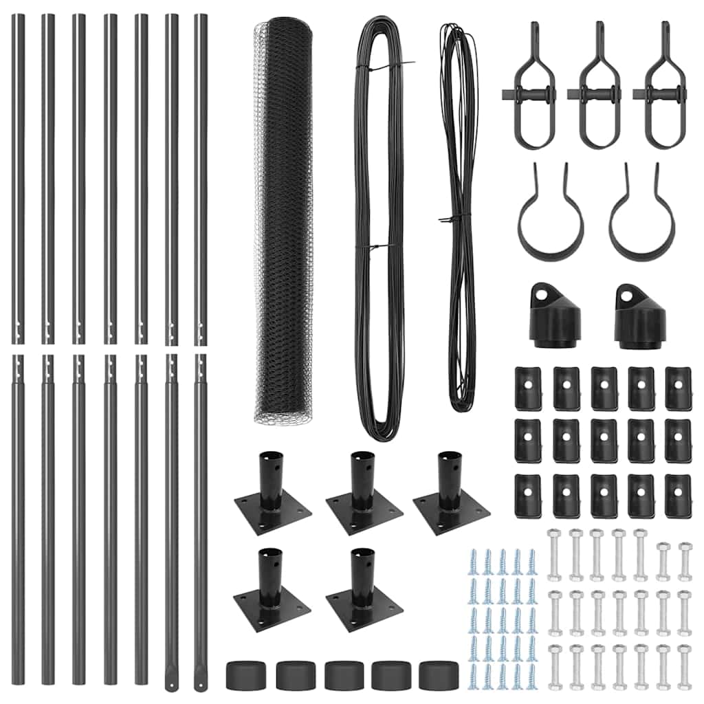 Γκρι Εξάγωνο Φράγμα 1.2x10 μ Χάλυβας