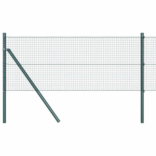 vidaXL Στύλος Περιφράξεων Πράσινο 25 x 0,4 μ (19 x 19 mm πλέγμα)