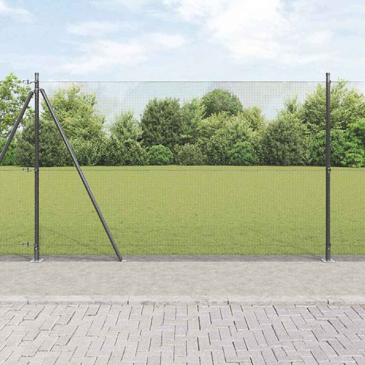 vidaXL Συρματόπλεγμα με Σκυρόδεμα 10 x 1,4 μ PVC-Επικαλυμμένο Ατσάλι