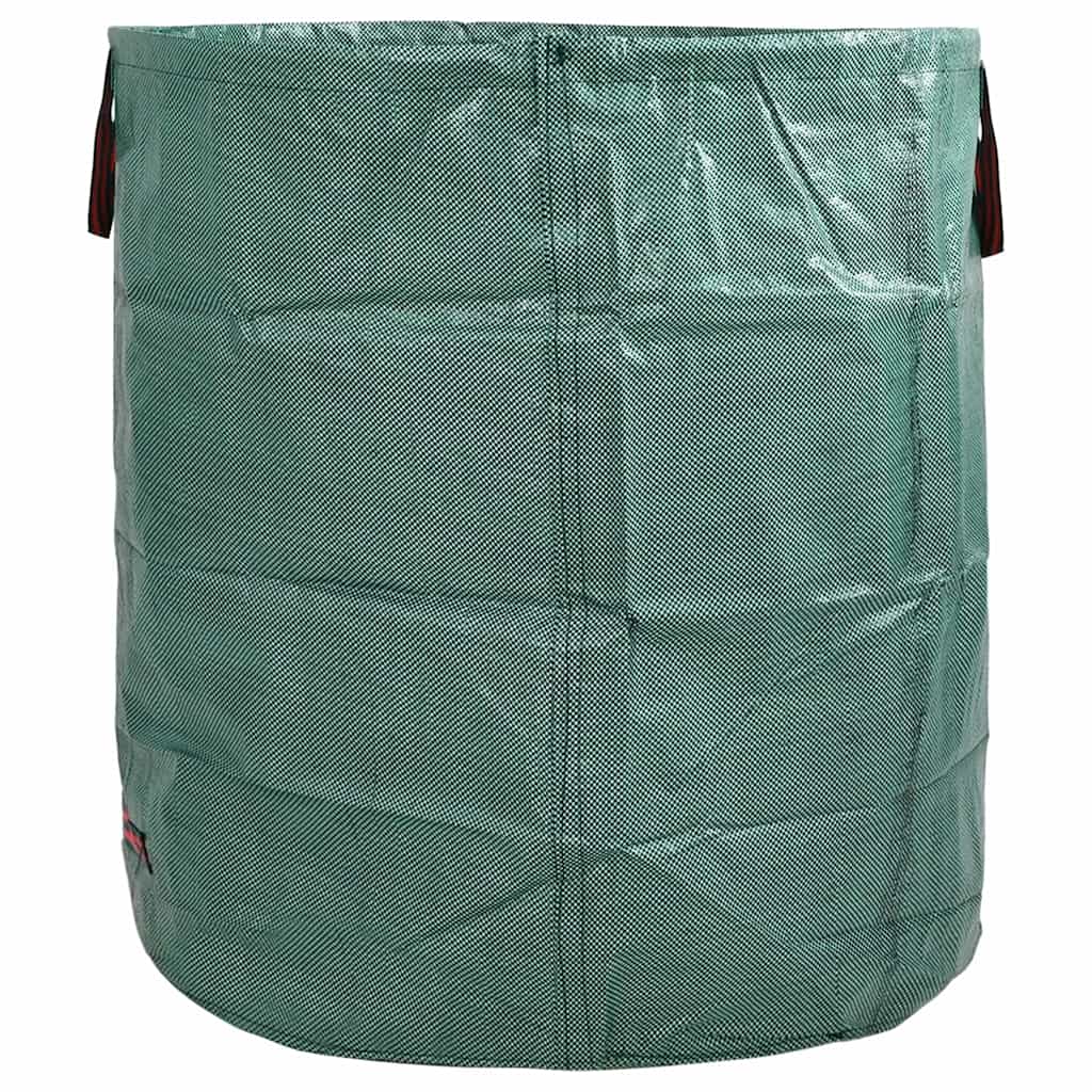 vidaXL Σακούλες Σκουπιδιών Κήπου 12 pcs Πράσινο 67 x 67 x 75,5 εκ
