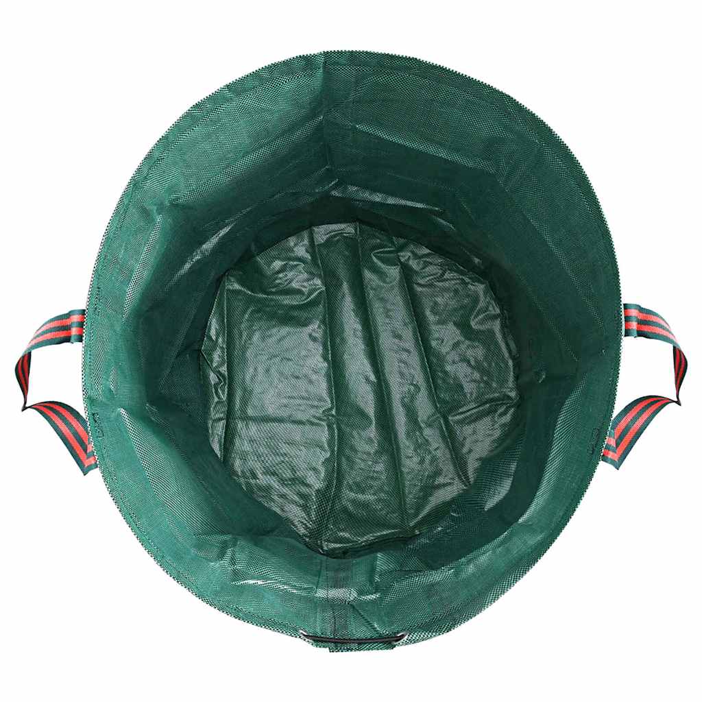 vidaXL Σακούλες Σκουπιδιών Κήπου 12 pcs Πράσινο 67 x 67 x 75,5 εκ