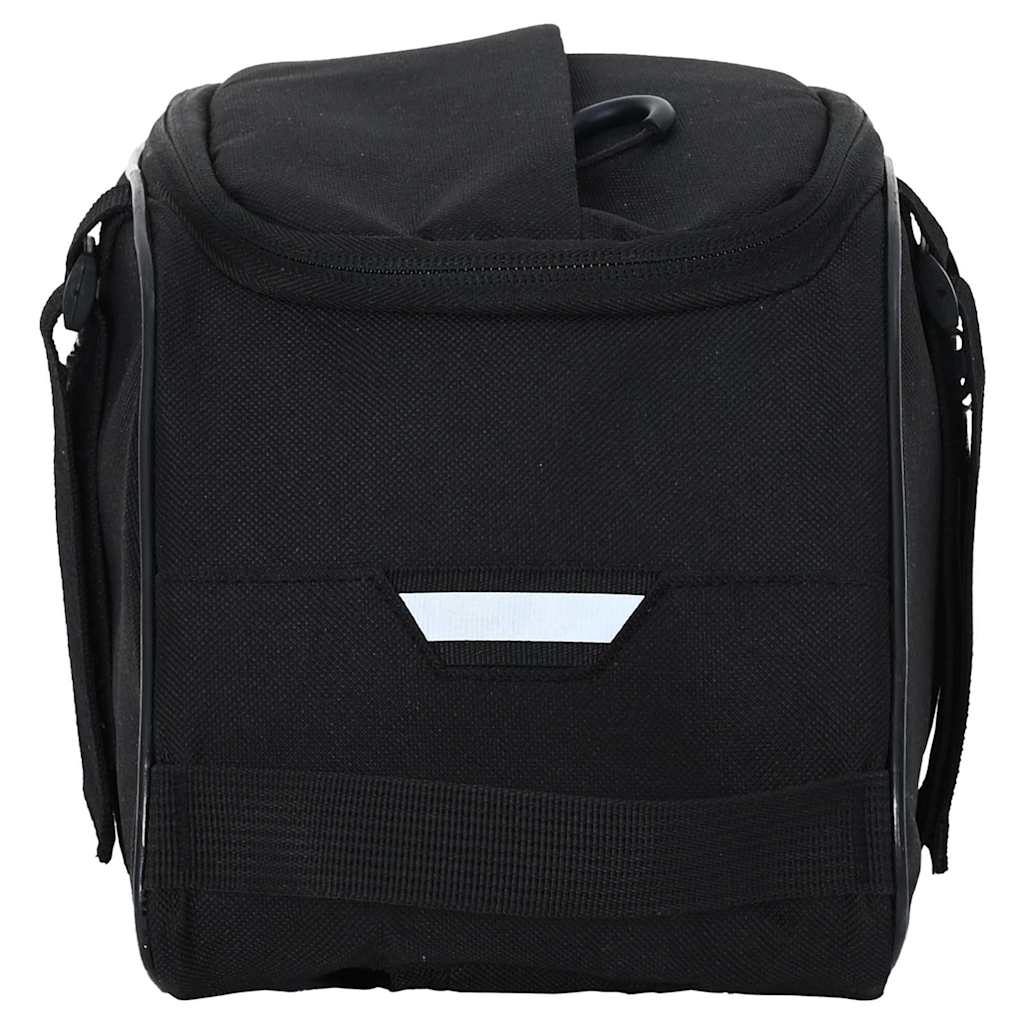 vidaXL Τσάντα Ποδηλάτου Μαύρο 38 x 16 x 16 εκ. Πολυεστέρας