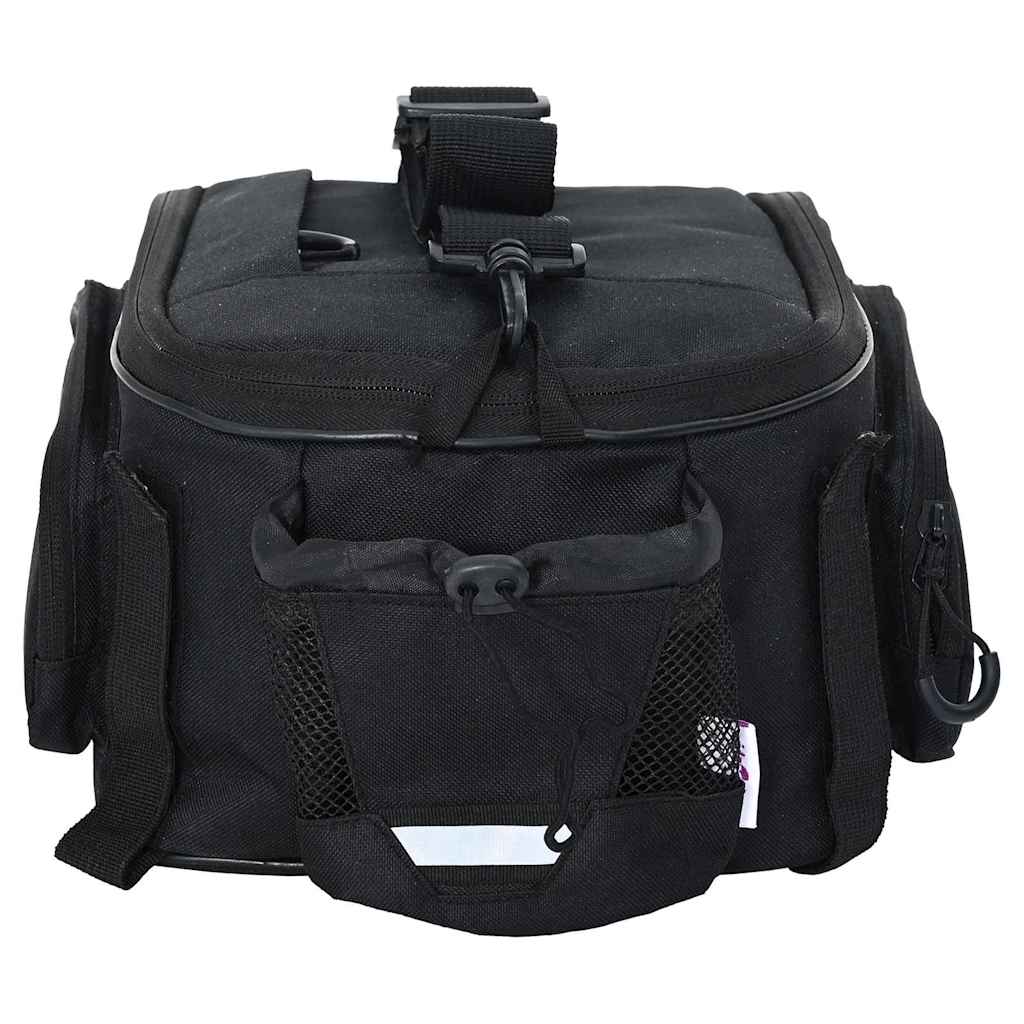 vidaXL Τσάντα Ποδηλάτου Μαύρο 38 x 21 x 16 cm Πολυεστέρας