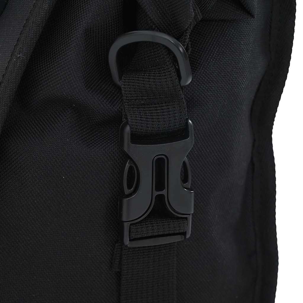 vidaXL Τσάντα Ποδηλάτου Μαύρο 32,5 x 17 x 57 εκ Πολυεστέρας