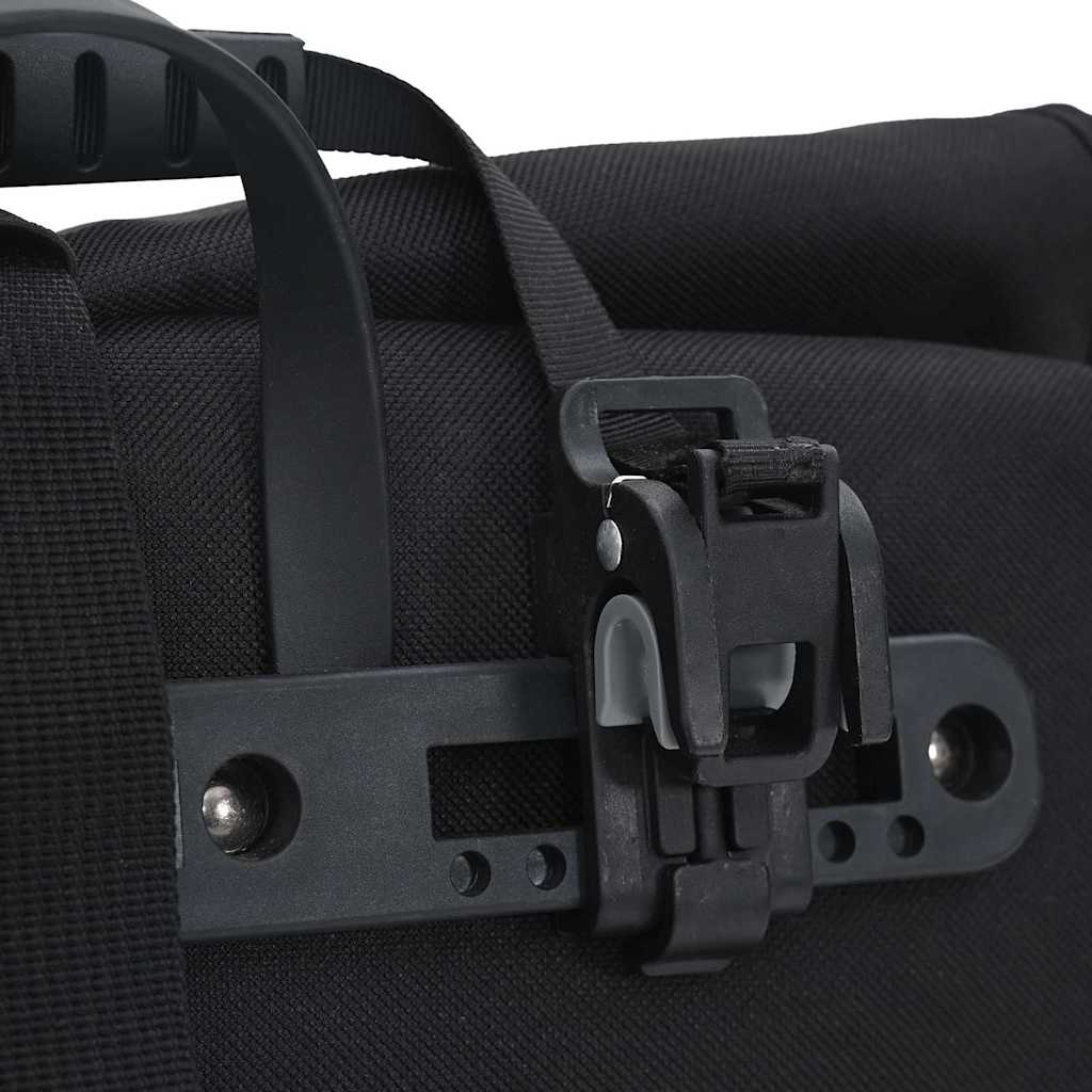 vidaXL Τσάντα Ποδηλάτου Μαύρο 34 x 16 x 59 εκ. Πολυεστέρας