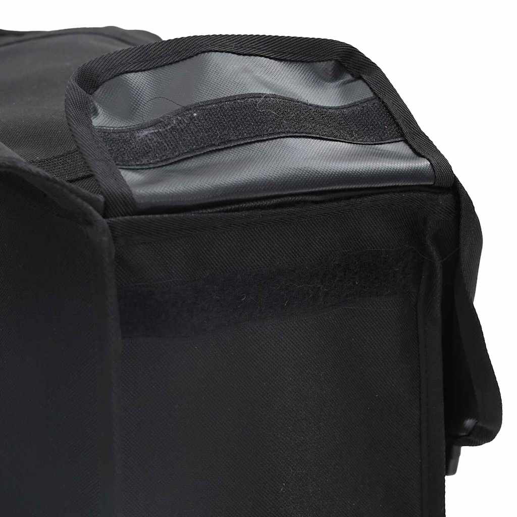 vidaXL Τσάντα Ποδηλάτου Μαύρο 40 x 18,5 x 35 εκ. Πολυεστέρας