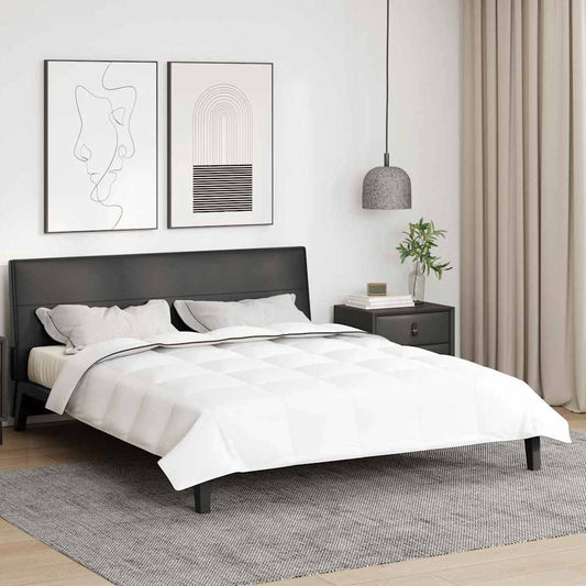 vidaXL Χειμερινό Παπλωματοθήκη Λευκό 200 x 240 cm Φτερό