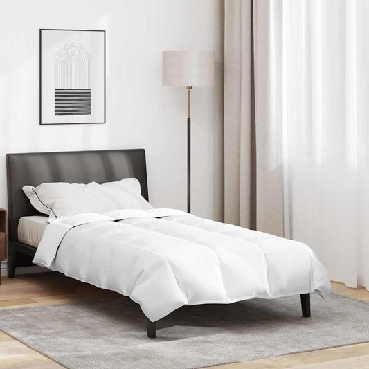 vidaXL Πάπλωμα Λευκό 135 x 200 cm Φτερό
