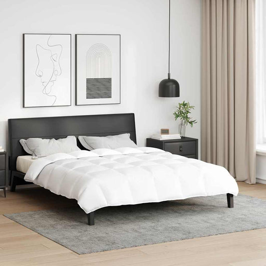 vidaXL Πάπλωμα Λευκό 200 x 200 cm Φτερό