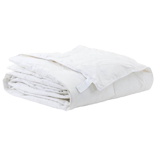 vidaXL Κουβέρτες & Κουβερλί Λευκό 240 x 200 εκ. Πούπουλο