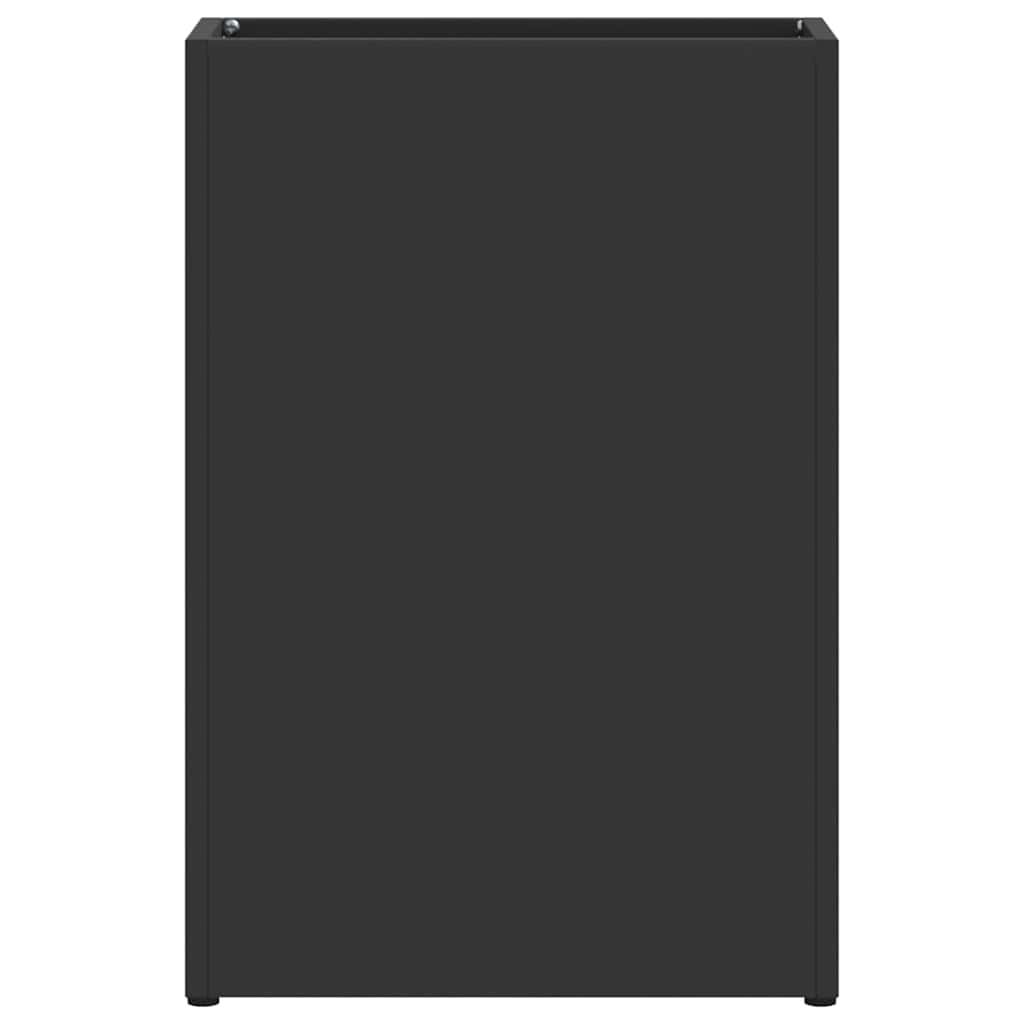 vidaXL Βάση ομπρέλας βροχής Μαύρο 28 x 12 x 41 εκ Ατσάλι