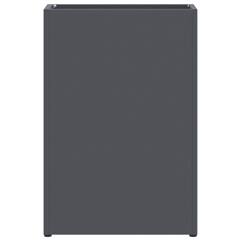 vidaXL Βάση ομπρέλας βροχής Ανθρακί 28 x 12 x 41 εκ Ατσάλι