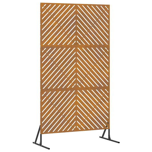 vidaXL Οθόνη Ιδιωτικότητας Γκρι Ατσάλι