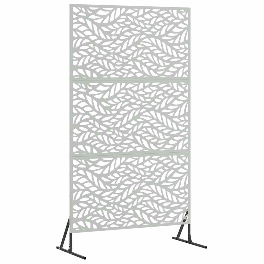 vidaXL Οθόνη Ιδιωτικότητας 100 x 50 x 180 εκ. Γαλβανισμένος Χάλυβας